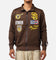 Pro Standard San Diego Padres Fast Lane Track Jacket Brown