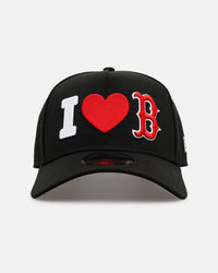 New Era Boston Red Sox 'Love' 9FORTY A-Frame Snapback Black