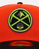 New Era Denver Nuggets 'Halloween' 9FORTY A-Frame Snapback Orange/Black