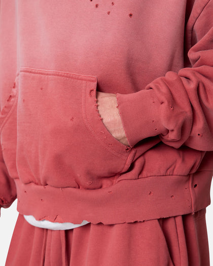 MNML Mojave Hoodie Washed Red