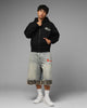 Loiter Ultra Hybrid Zip Hoodie Black/Camo