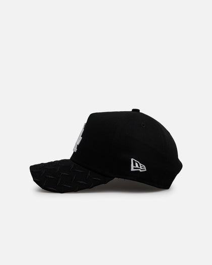 New Era Los Angeles Dodgers 'Dark Steel' 9FORTY A-Frame Snapback Black/Grey