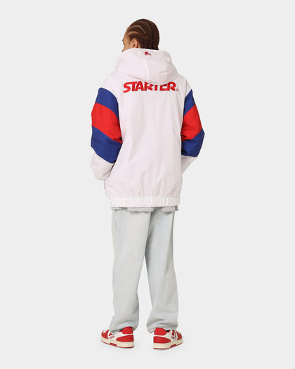 Starter Big Football Jacket White