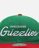 Mitchell & Ness Memphis Grizzlies 'Viva Mexico Script' Deadstock Snapback Green/Red