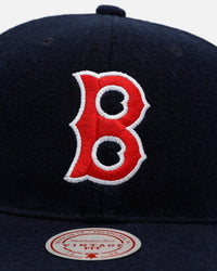 Mitchell & Ness Boston Red Sox 'Vintage Baseball' Vintage Fit Strapback Blue