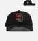 New Era San Diego Padres 'Sugar Skull Side Patch' 9FORTY A-Frame Snapback Black/Red/Green