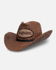 Von Dutch Vintage Ranch Cowboy Hat Brown