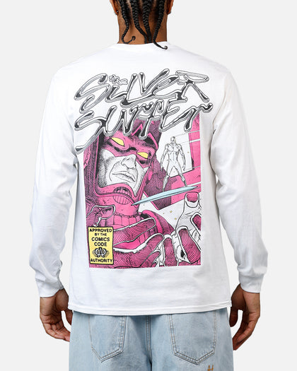 73Studio Marvel Silver Surfer Long Sleeve T-Shirt White