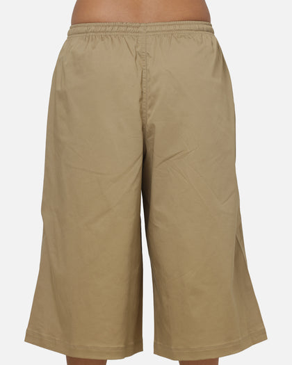 Nike Women's Sportswear Oversized Mid-Rise Parachute Shorts Beige