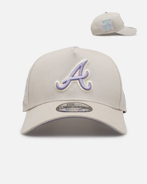 New Era Atlanta Braves 'Pastel 2.0' 9FORTY A-Frame Snapback Stone