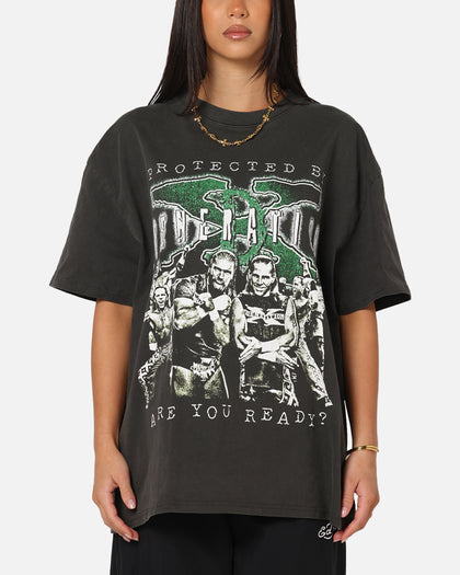 Culture Kings X WWE D-Generation X Summer Slam Heavy T-Shirt Black Wash
