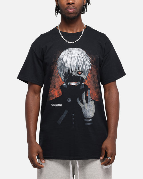 Goat Crew X Tokyo Ghoul Kaneki T-Shirt Black