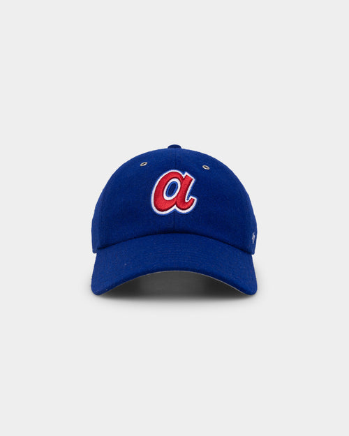 47 Brand Atlanta Braves 'Wooly Clean-Up' Strapback Royal