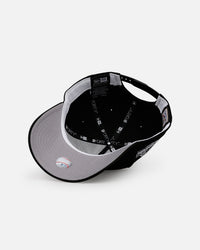 New Era Washington Nationals 'Black And White' 9FORTY A-Frame Snapback Black/White