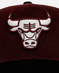 New Era Chicago Bulls 'Certified Lover 2.0' 9FORTY A-Frame Snapback Maroon
