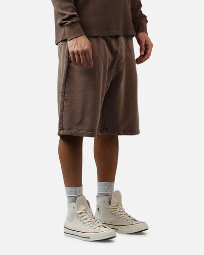 American Thrift Fleece Shorts Washed Brown