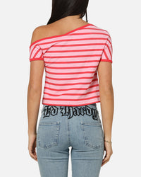Ed Hardy Women's Aline Baby T-Shirt Red/Pink