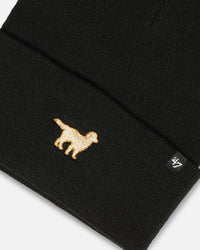 47 Brand Golden Retriever 'Dog Collection' 47 Beanie Black
