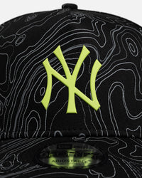 New Era New York Yankees 'Neon Ops' 9FORTY A-Frame Snapback Black