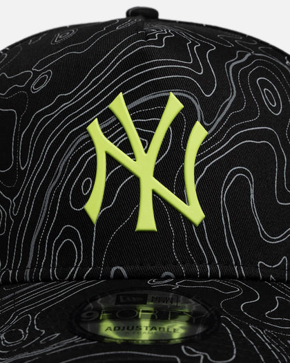 New Era New York Yankees 'Neon Ops' 9FORTY A-Frame Snapback Black