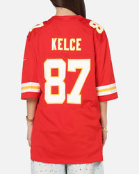 Nike Kansas City Chiefs Travis Kelce #87 Home Game NFL Jersey University Red