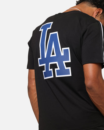 Pro Standard Los Angeles Dodgers Classic Mesh Striped T-Shirt Black