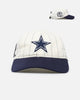 Pro Standard Dallas Cowboys Pinstripe Classic Dad Hat Strapback Eggshell/Yellow