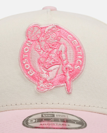 New Era Boston Celtics 'Lover's Club' 9FORTY A-Frame Snapback Chrome