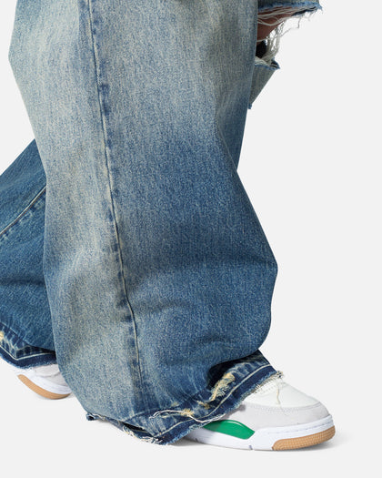 MNML Baggy Rave Denim Jeans Blue