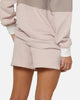 Nike Women's Sportswear Phoenix Fleece Shorts Pink/White