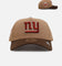New Era New York Giants 'Thanksgiving Football' 9FORTY A-Frame Snapback Khaki