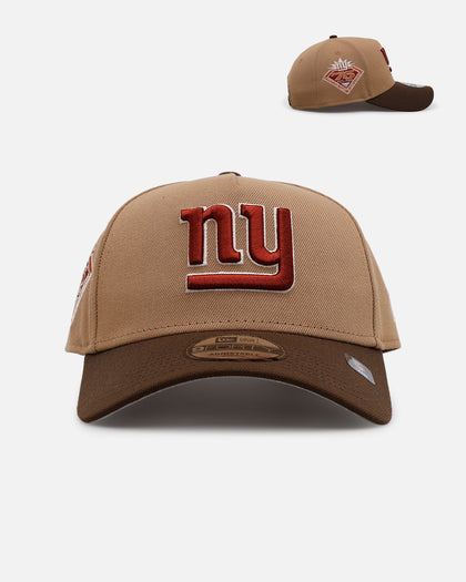New Era New York Giants 'Thanksgiving Football' 9FORTY A-Frame Snapback Khaki