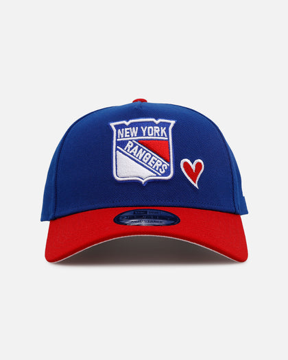 New Era New York Rangers 'Team Color Hearts' 9FORTY A-Frame Snapback Official Team Color