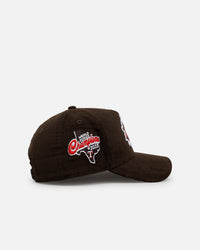 New Era Texas Rangers 'Walnut Cord' 9FORTY A-Frame Corduroy Snapback Walnut