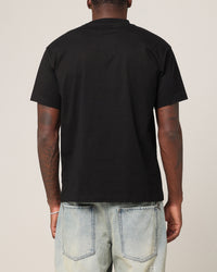 Saint Morta Lafayette V2 Scripture T-Shirt Black/Iridescent