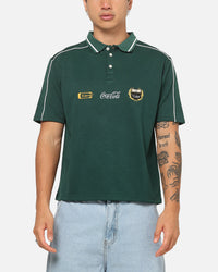 Carre Carré X Coca Cola Club Crest Polo Shirt Dark Green