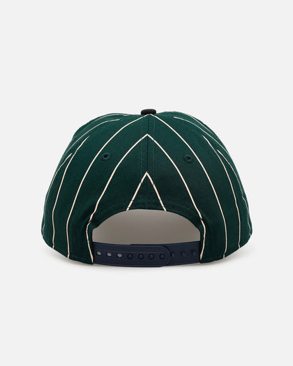 New Era Los Angeles Dodgers 'Pinstripe' 9FORTY A-Frame Snapback Dark Green