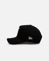 New Era Los Angeles Angels 'Pink Satin Hearts 2.0' 9FORTY A-Frame Snapback Black/Pink