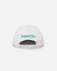 Mitchell & Ness Memphis Grizzlies History Origin Snapback White/Teal