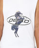 Dead Studios Till We Ride Muscle T-Shirt White/Black