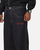 Ed Hardy Ultra Wide Leg Denim Jeans Indigo