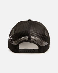 New Era Los Angeles Dodgers 9FORTY A-Frame Trucker Snapback Black