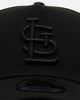 New Era St. Louis Cardinals 'Easy Black' 9FORTY A-Frame Snapback Black/Black