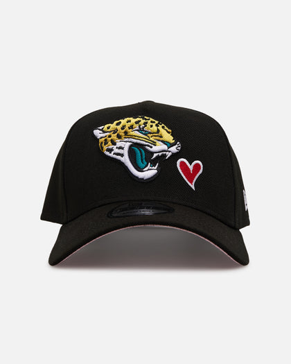 New Era Jacksonville Jaguars 'Team Color Hearts' 9FORTY A-Frame Snapback Official Team Color