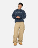 Carre International Star Crewneck Navy