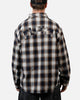 Alpha Industries Unfrm Flannel Button Up Shirt Rust