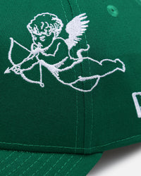 New Era Mexico National Baseball Team 'Cherub Official Team Color' 9FORTY A-Frame Snapback Green
