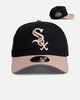 New Era Chicago White Sox 'Black Camel' 9FORTY A-Frame Snapback Black/Camel