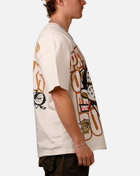 Culture Kings Anaheim Ducks Lets Go Ducks Vintage T-Shirt Off White