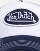 Von Dutch Grey & White Trucker Snapback Navy/White